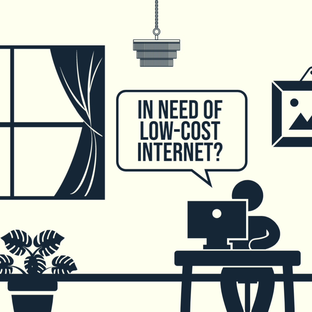 Low cost internet