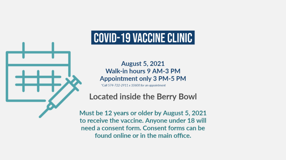 COVID 19 Vaccine Clinic Info