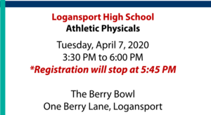 2020 Athletic Physicals