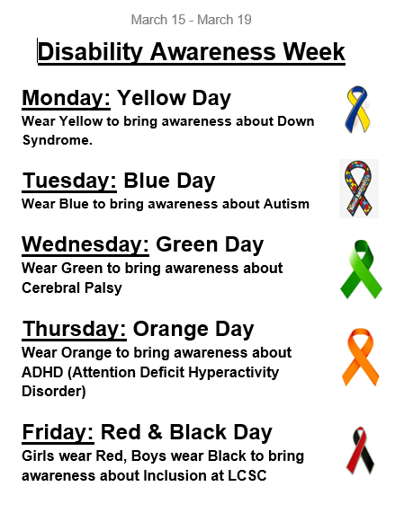 Disability Awareness Week 