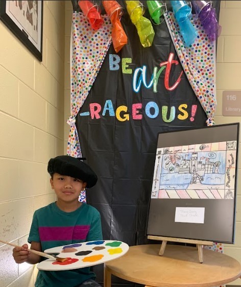 May Artist of the Month 3rd grade