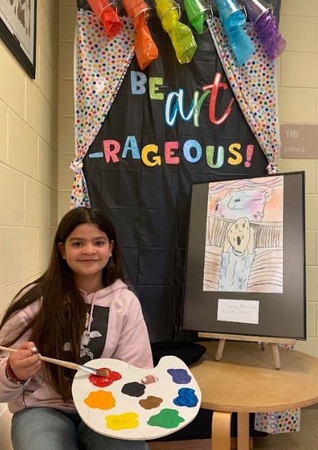 May Artist of the Month 4th grade