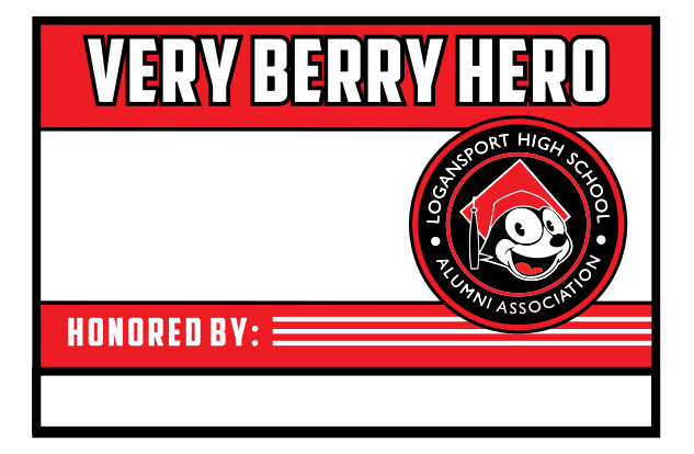 Very Berry Hero Sign
